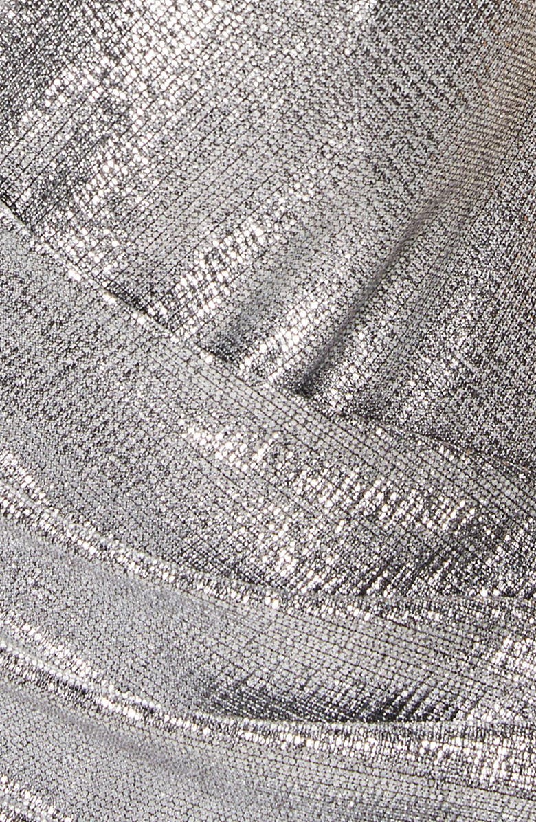 Ramy Brook Rumi Metallic Wrap Front Top, Alternate, color, 