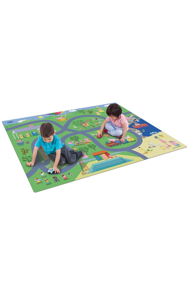 Imaginmat Jumbo Peppa Pig Floor Playmat, Alternate, color, Multicolored
