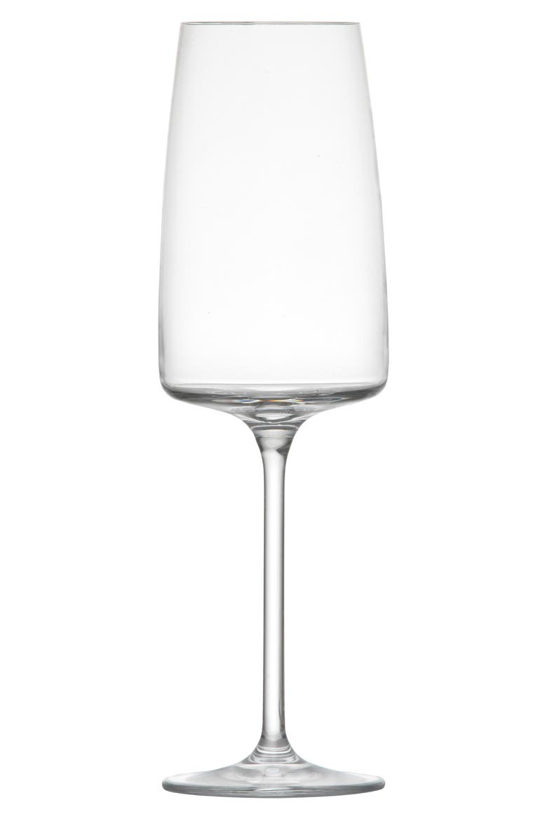 Schott Zwiesel Sensa Set of 6 Champagne Flutes, Alternate, color, CLEAR