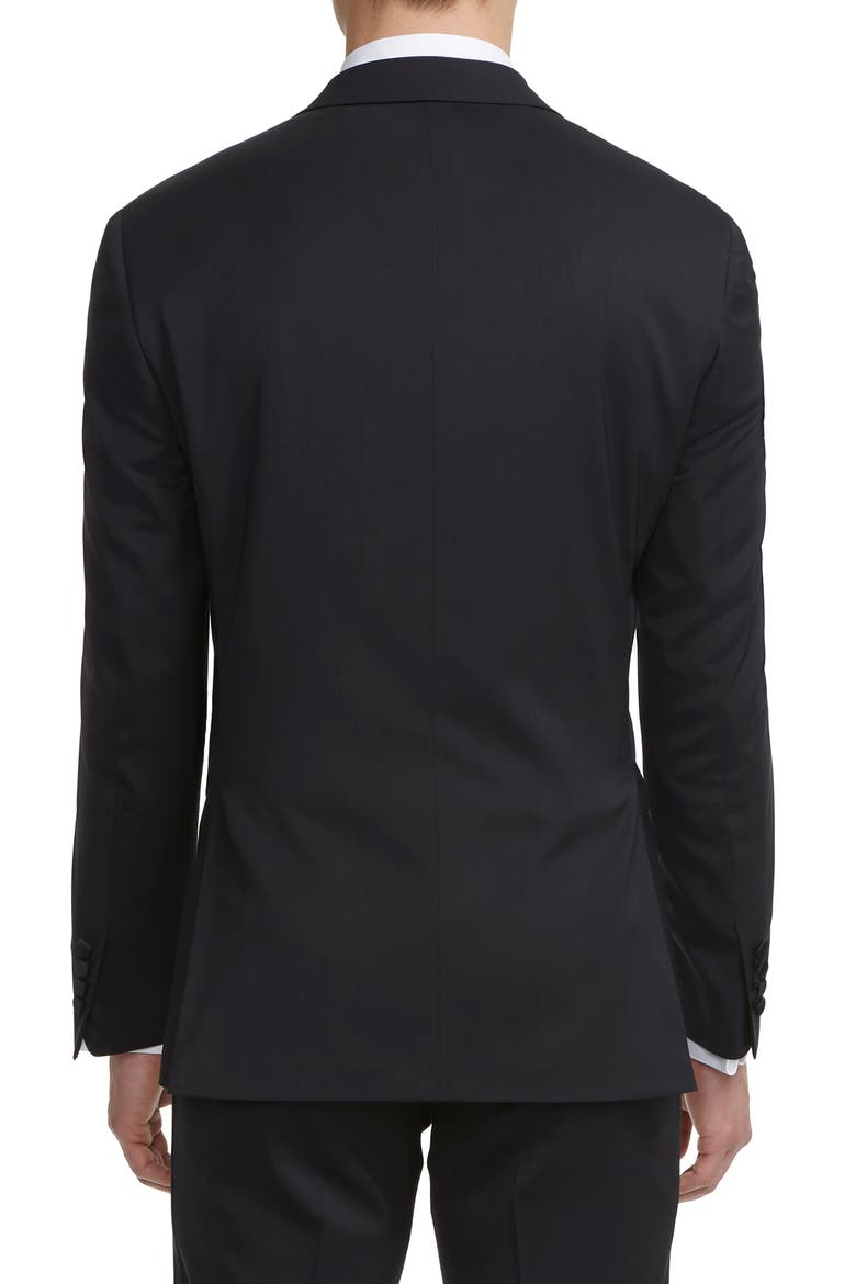 Elwood Tuxedo Jacket, Alternate, color, BLACK