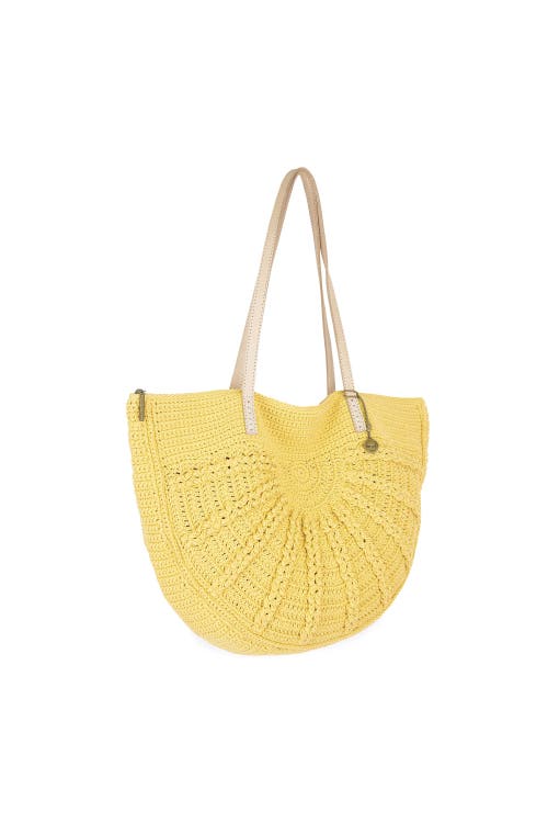 The Sak Faye Tote Bag In Chartreuse Sunbeam