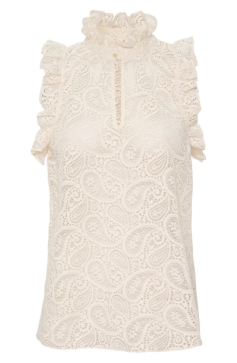 Robert Graham Daniella Sleeveless Lace Top, Alternate, color,