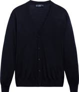 MANGO Solid Wool Cardigan