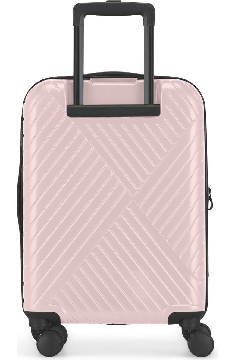 bugatti Berlin 3 Piece Hardside Luggage Set with Expansion, Alternate, color, Pink