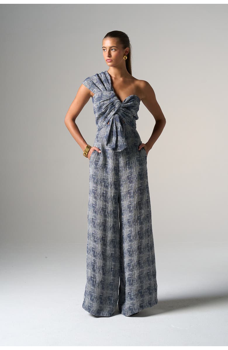 JBQ Eden Jumpsuit, Main, color, Blue/Beige