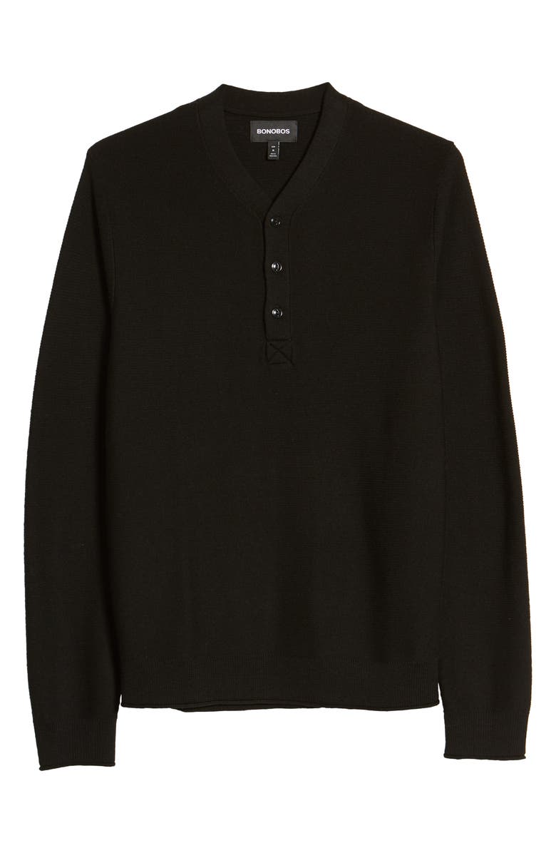 Bonobos Merino Wool Knit Henley, Alternate, color, 