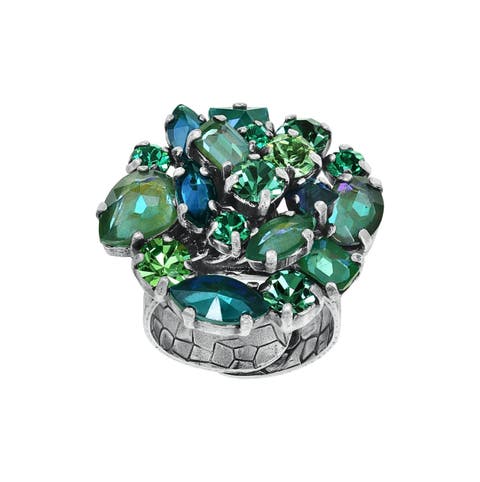Mess to Impress Crystal Cluster Ring