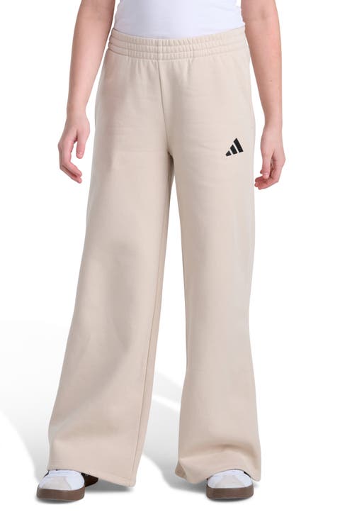 Kids' Wide Leg Fleece Sweatpants