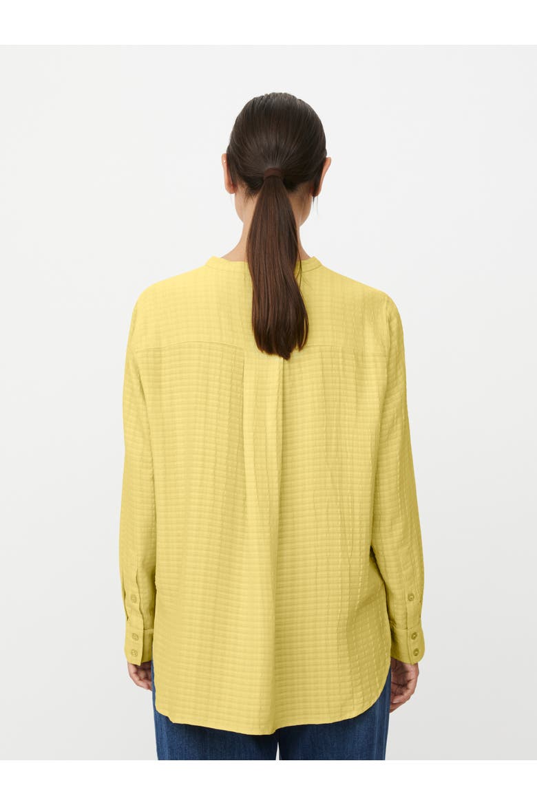 Drystan Long Sleeve Crew Neck Blouse, Alternate, color, Muted Lime