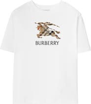 Burberry Knight Check Cotton T-shirt