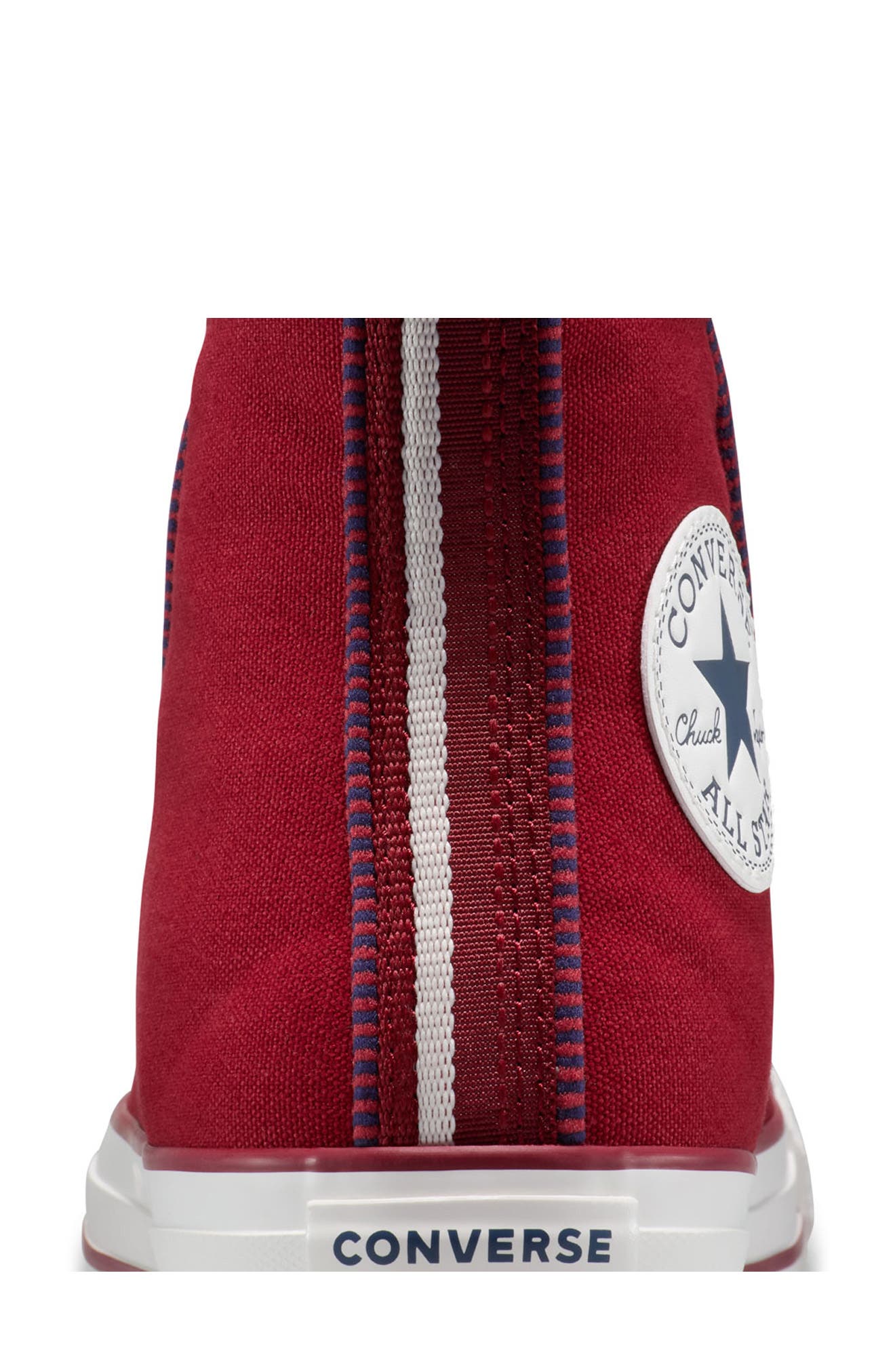 Converse Chuck Taylor<sup>®</sup> All Star<sup>®</sup> 70 High Top Sneaker, Alternate, color, Park Red/ Navy/ Vintage White