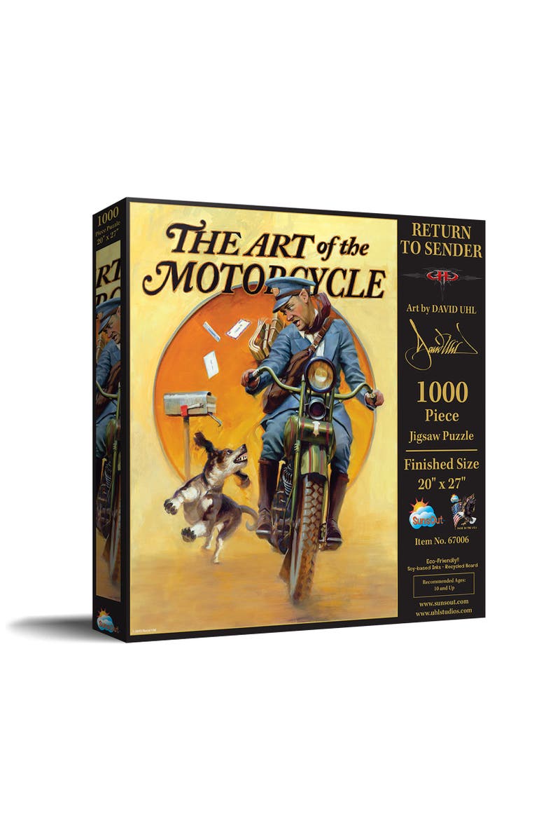 Return to Sender 1000 piece Jigsaw Puzzle for Adults, Main, color, Multicolor