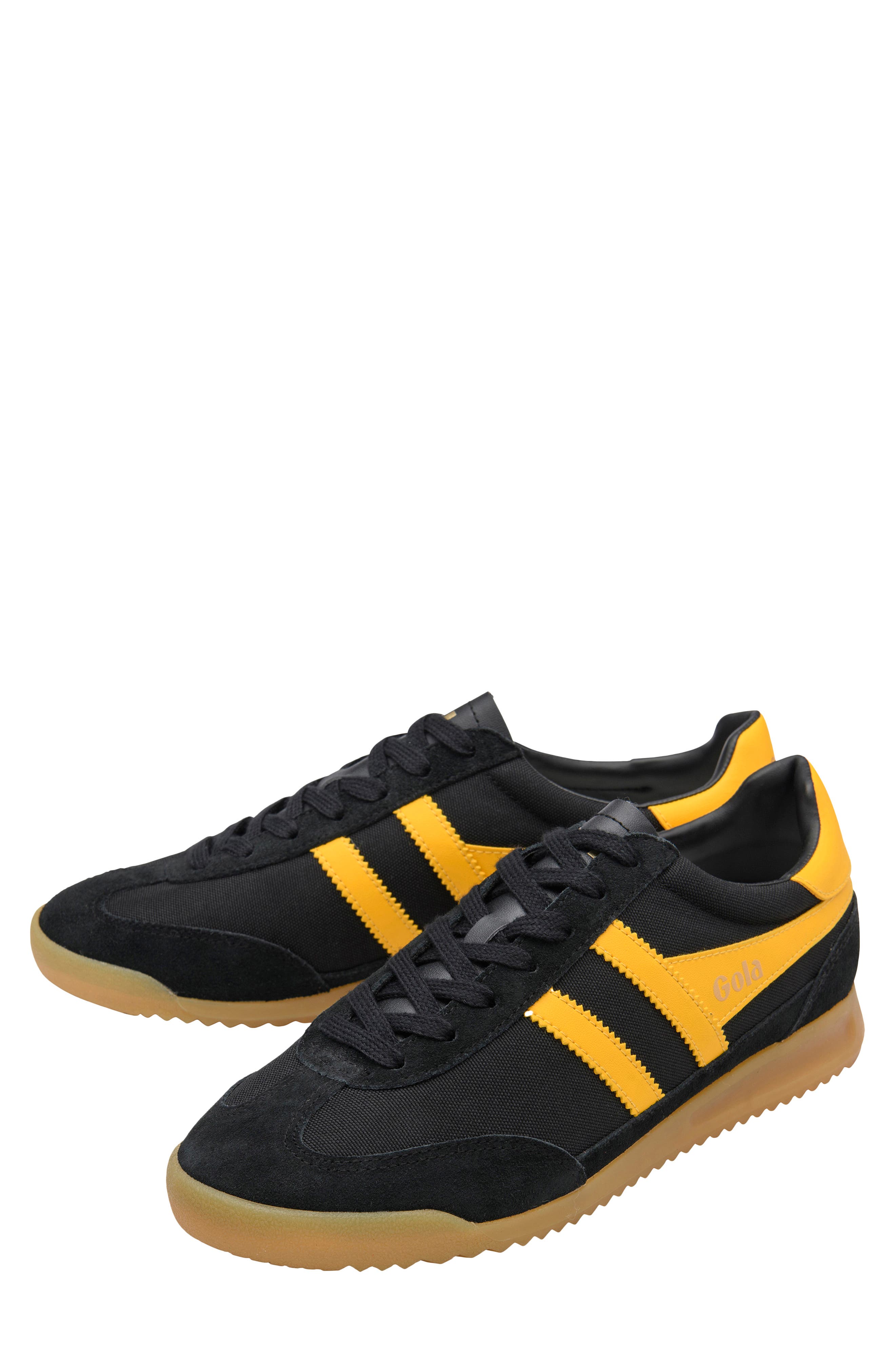 Gola Tornado Sneaker, Alternate, color, Black/ Sun