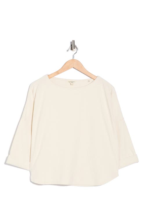 Max Studio Long Sleeve Knit Corduroy Top In Pattern