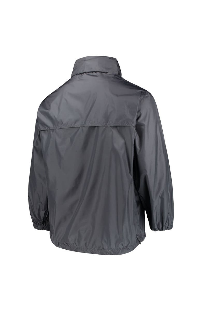 DUNBROOKE Men's Dunbrooke Graphite Buffalo Bills Circle Sportsman Waterproof Packable Lightweight Full-Zip Jacket, Alternate, color, 