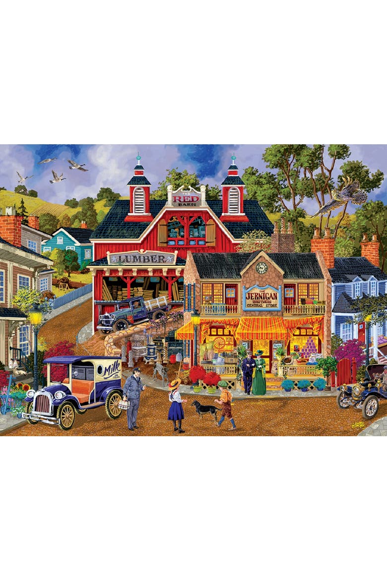 Jerrigan Brothers General Store 300 piece Jigsaw Puzzle for Adults, Main, color, Multicolor