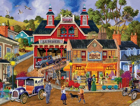 Jerrigan Brothers General Store 300 piece Jigsaw Puzzle for Adults