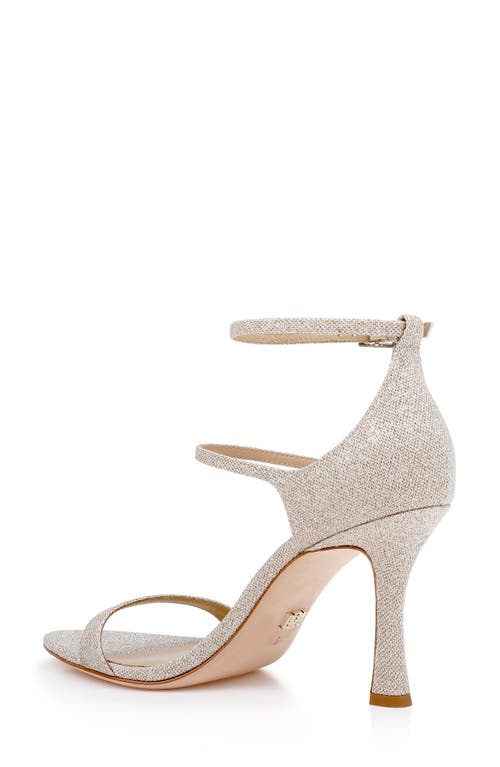 Badgley Mischka Collection Valencia Ankle Strap Sandal In Gold
