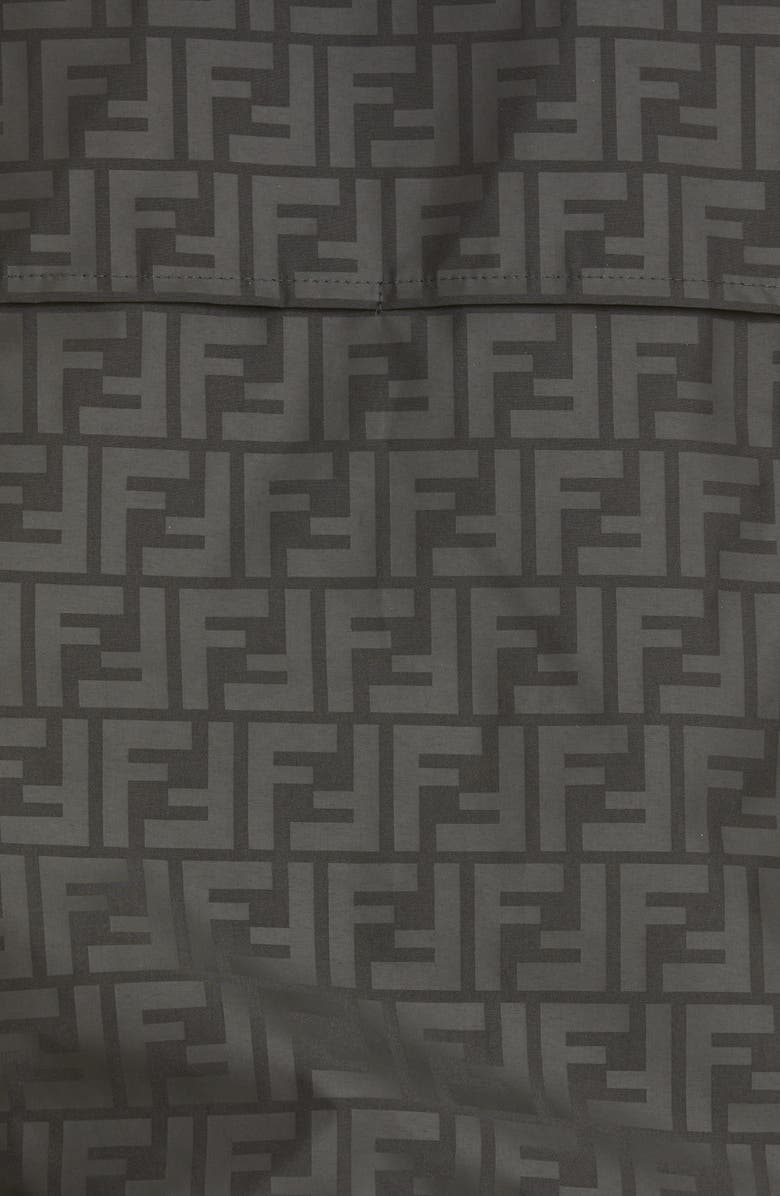 Fendi x K-Way<sup>®</sup> Hooded Reversible Waterproof Windbreaker, Alternate, color,