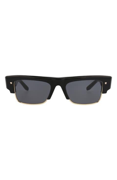 52mm Square Sunglasses