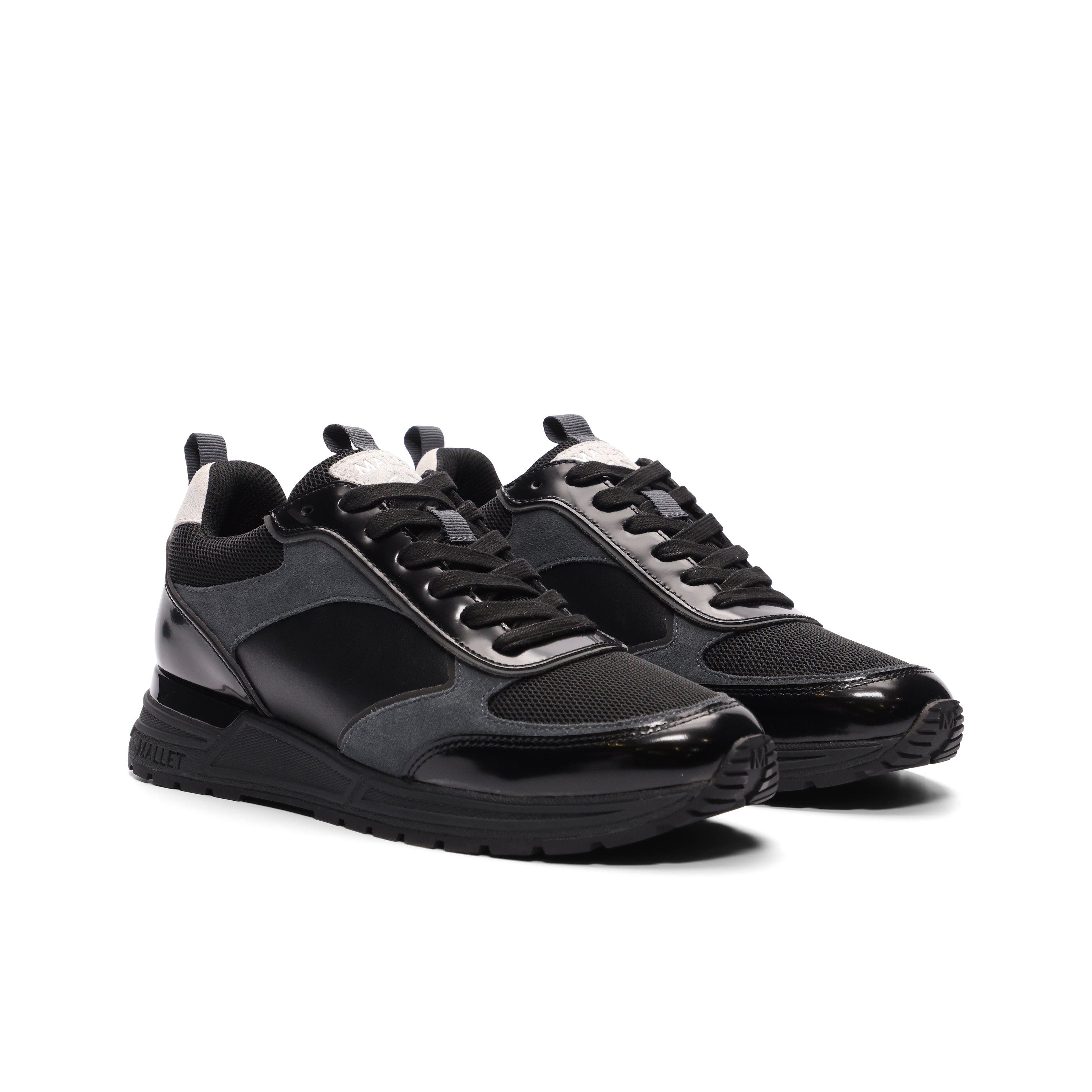 MALLET Bethnal Sneakers, Alternate, color, Black Grey