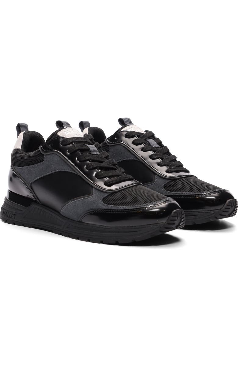 MALLET Bethnal Sneakers, Alternate, color, Black Grey