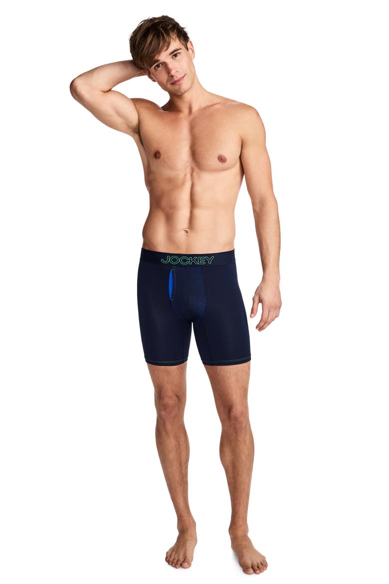 Men's EverActive VentraCool Air 6" Boxer Brief, Alternate, color, Jockey Blue