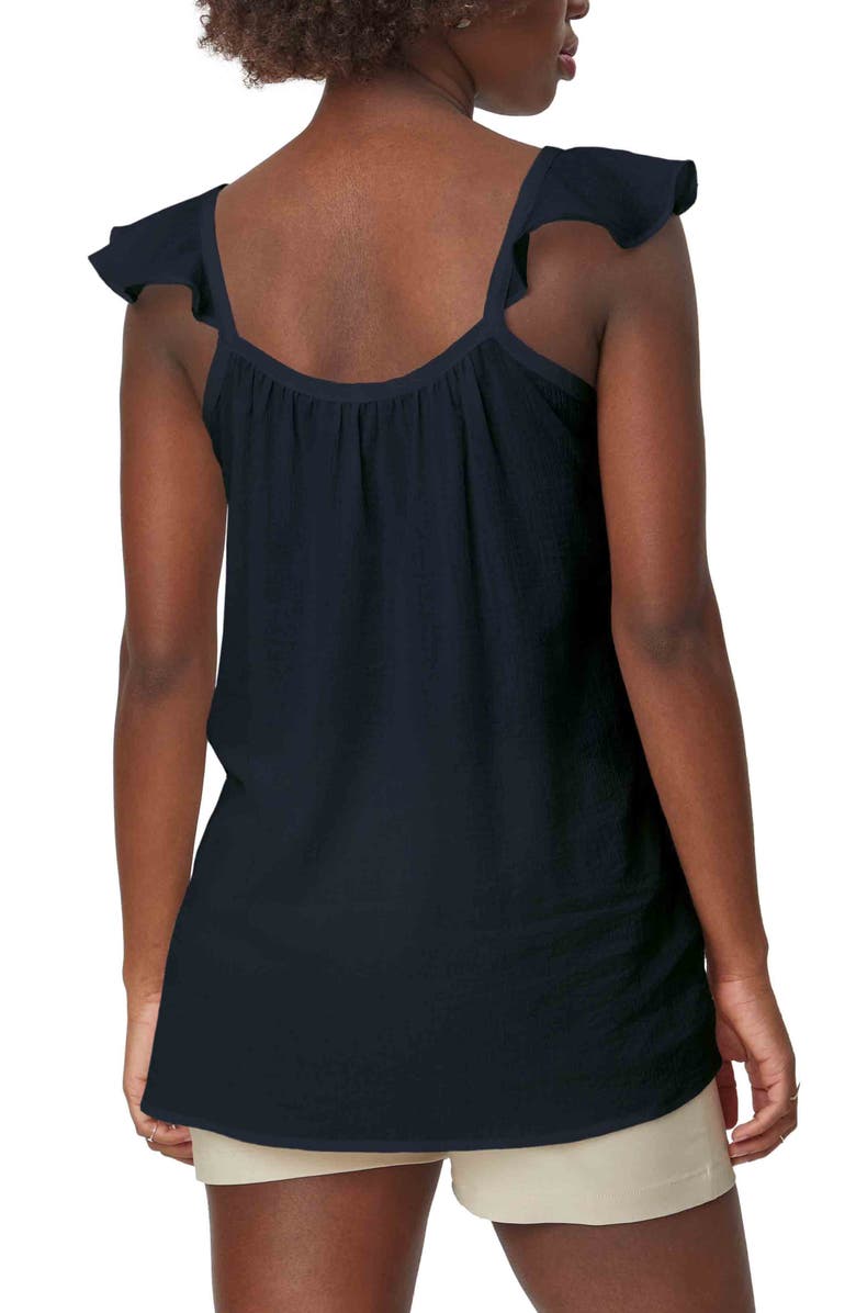 Stowaway Collection Gauze Maternity Top, Alternate, color,