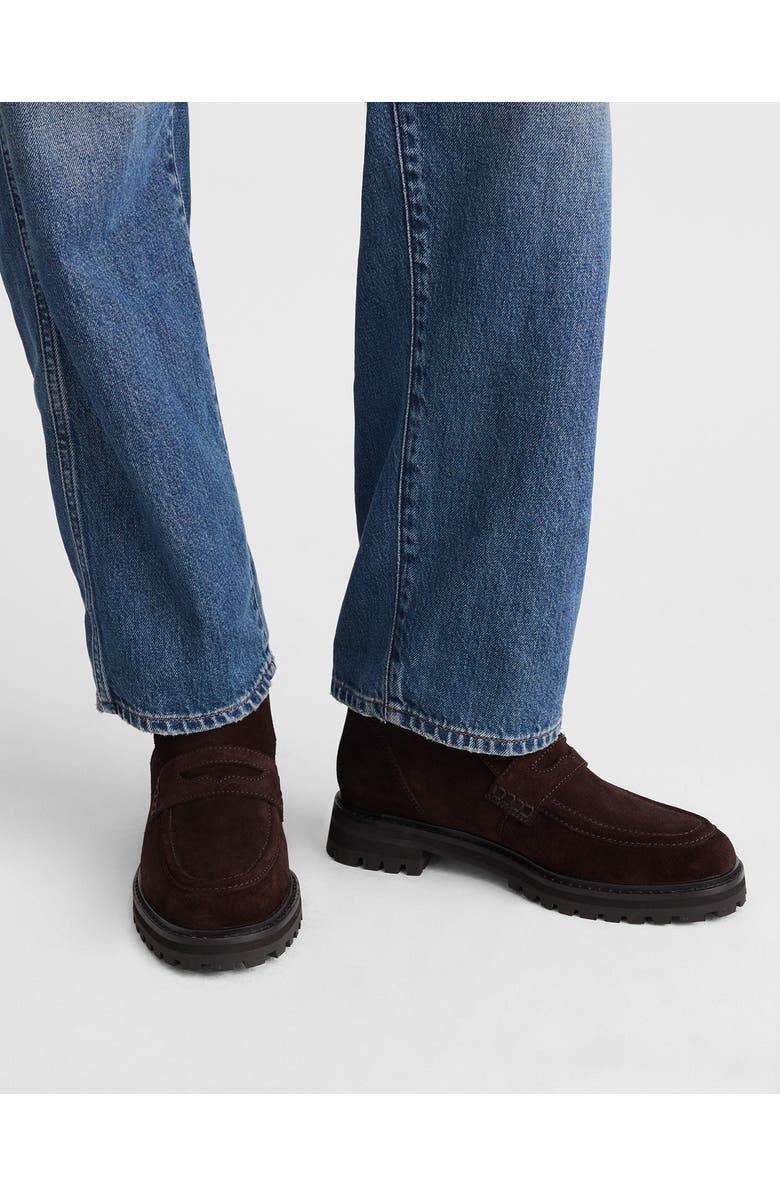 Madewell The Ryder Ankle Boot, Alternate, color, Coffee Bean