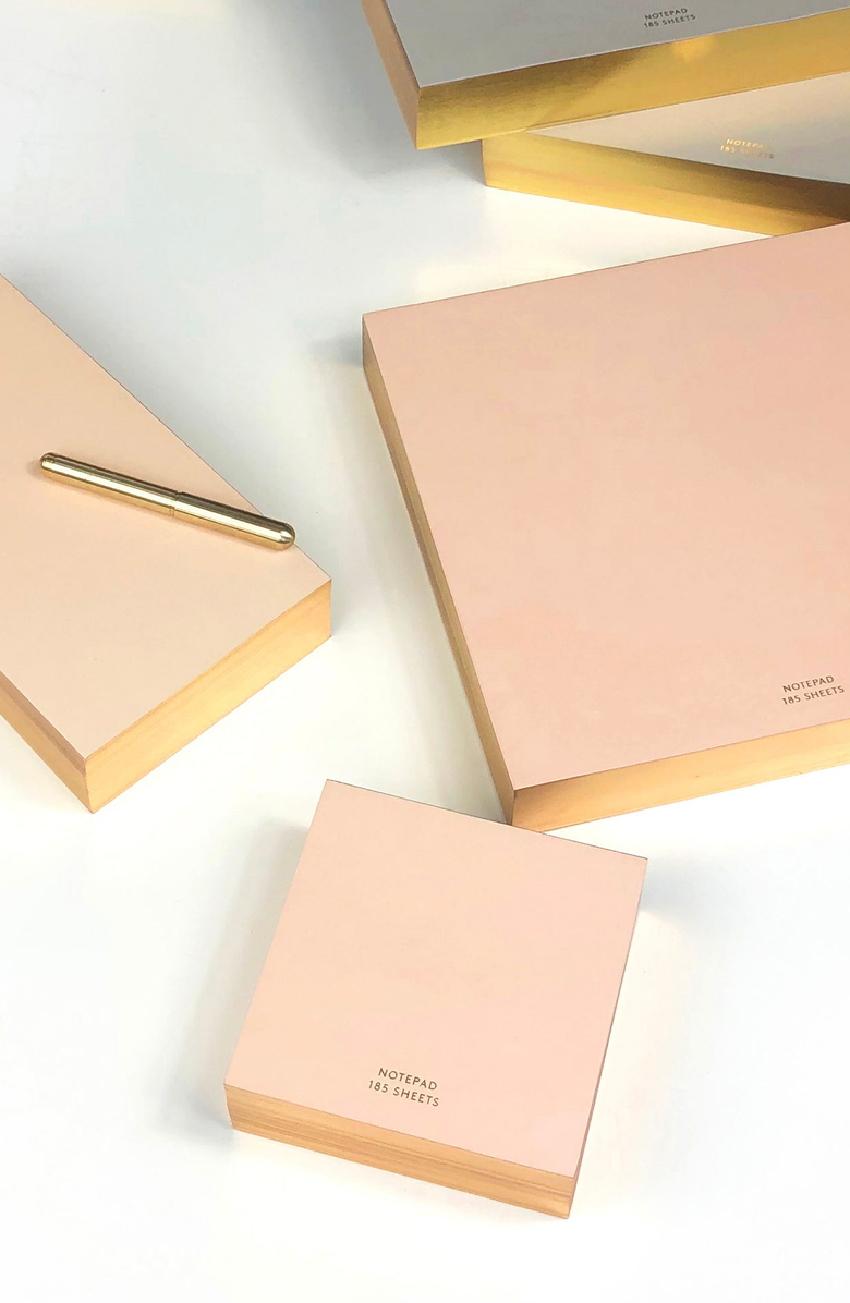 Wms&Co. Colorpads with Gold Edging, Alternate, color, 