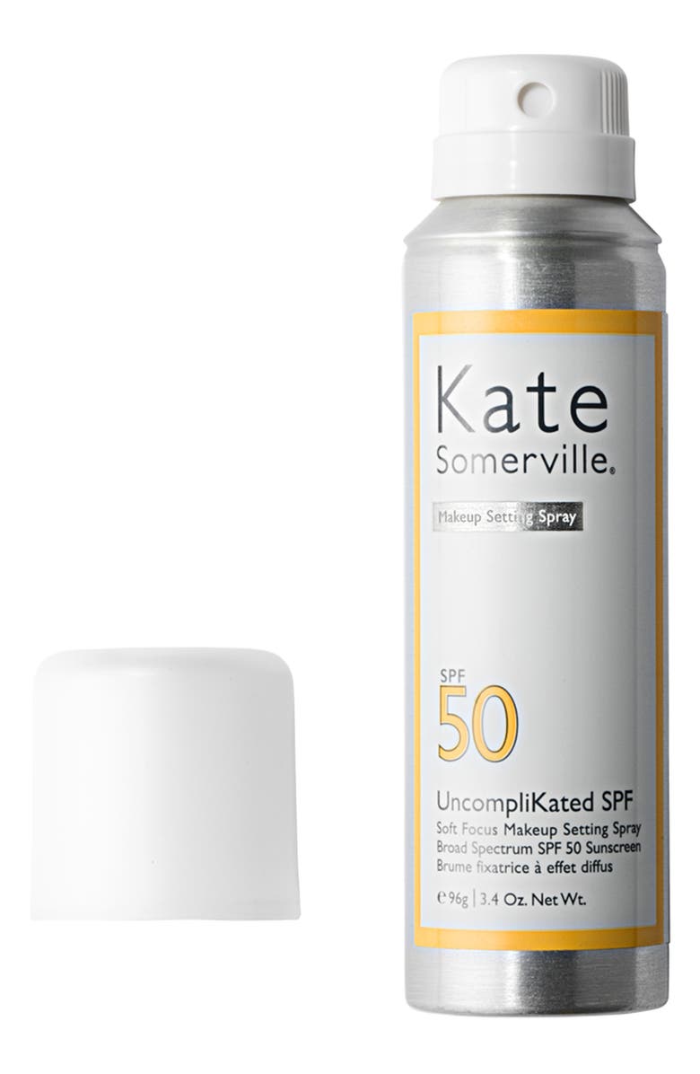Kate Somerville<sup>®</sup> UncompliKated SPF Makeup Setting Spray SPF 50, Alternate, color,