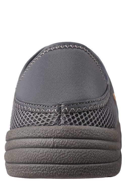 Lamo Andrew Quilted Mule Slipper In Charcoal