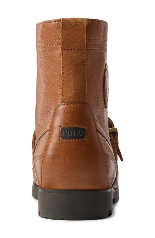Polo Ralph Lauren Ranger Belted Boot In Brown