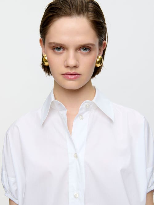 Callas Milano Lecce Capsleeve T-shirt In White