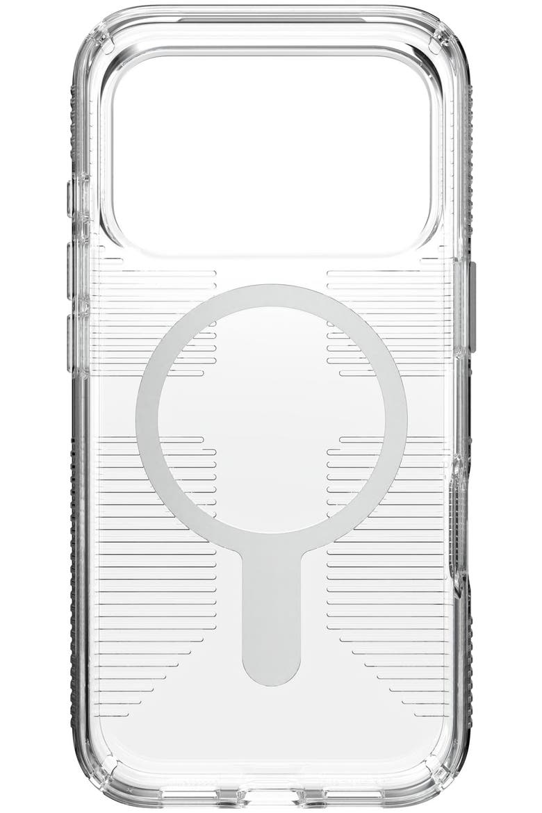 Gemshell Grip MagSafe Case for Apple iPhone 17 Pro, Alternate, color, CLEAR