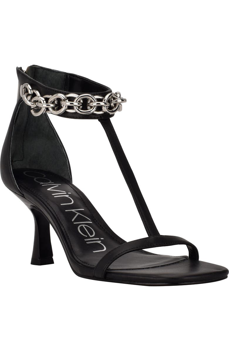 Calvin Klein Nova T-Strap Sandal, Main, color,