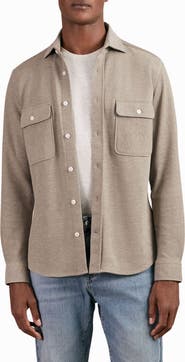 Reiss Forsithe Textured Overshirt
