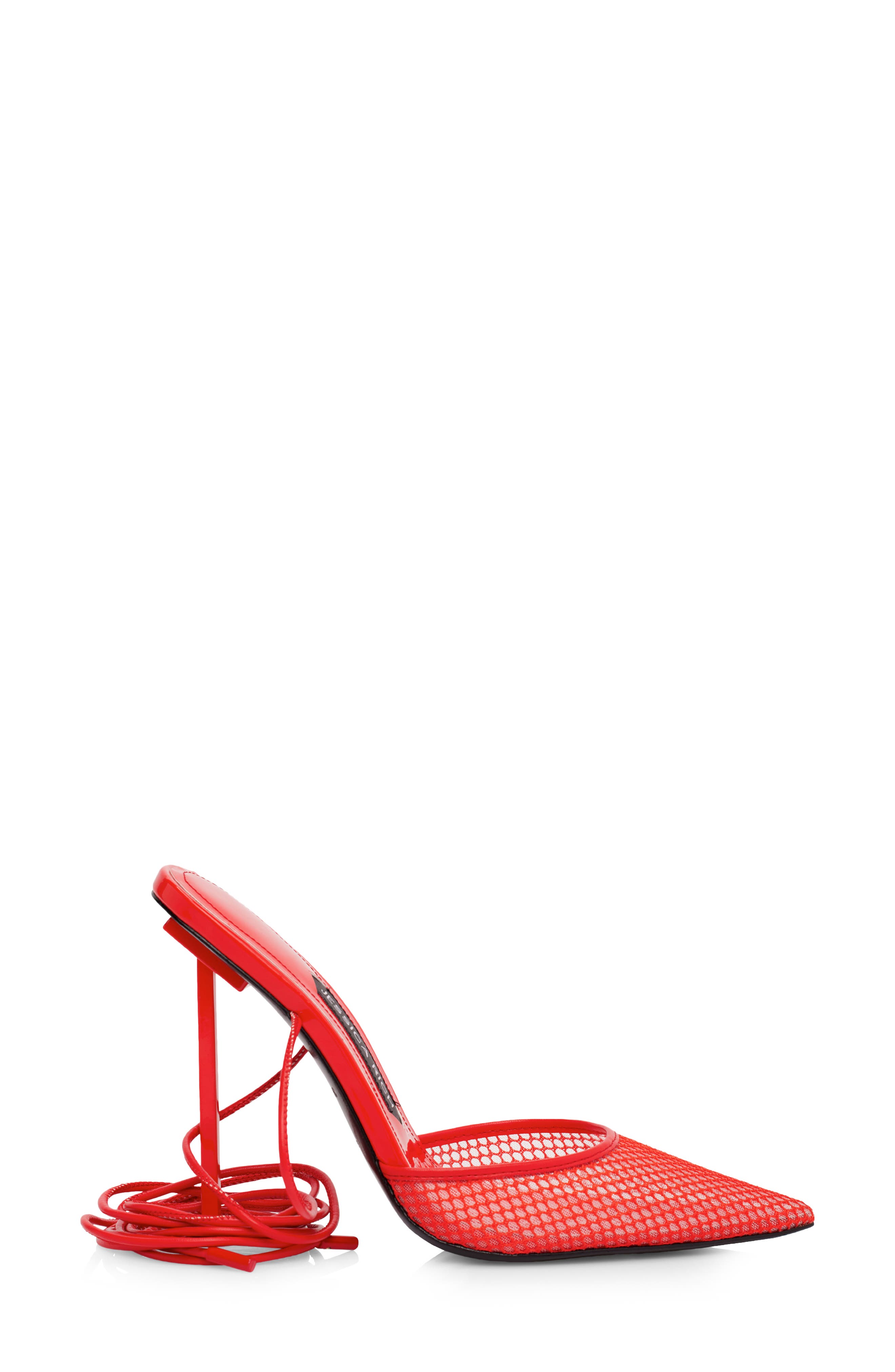 JESSICA RICH Ankle Tie Pointed Toe Pump, Alternate, color, 