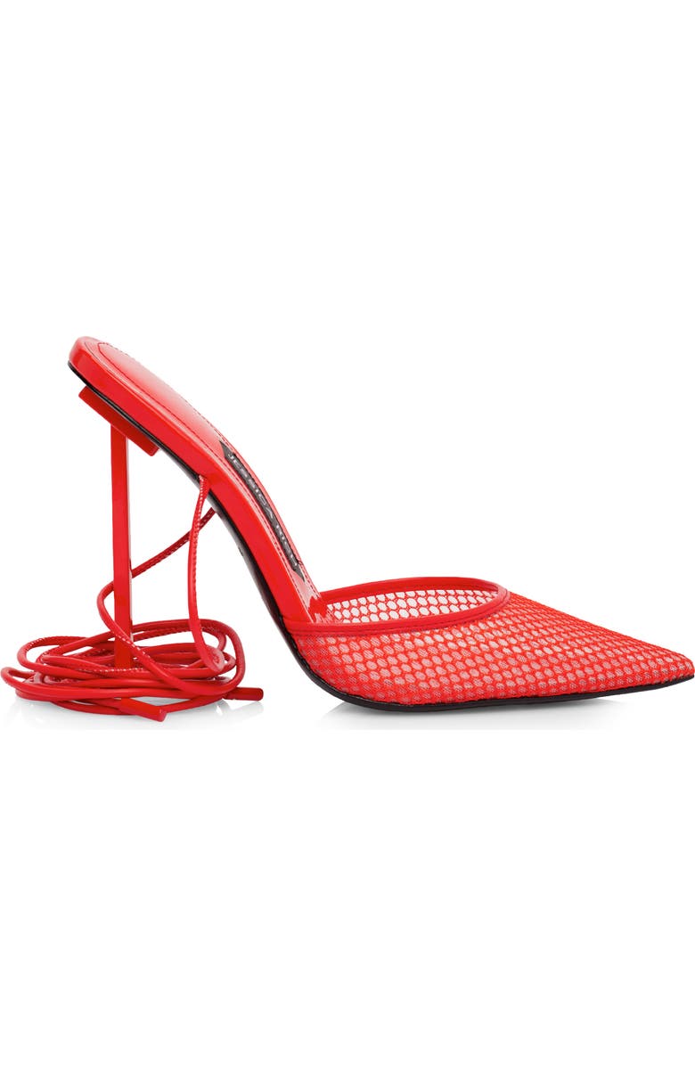 JESSICA RICH Ankle Tie Pointed Toe Pump, Alternate, color,