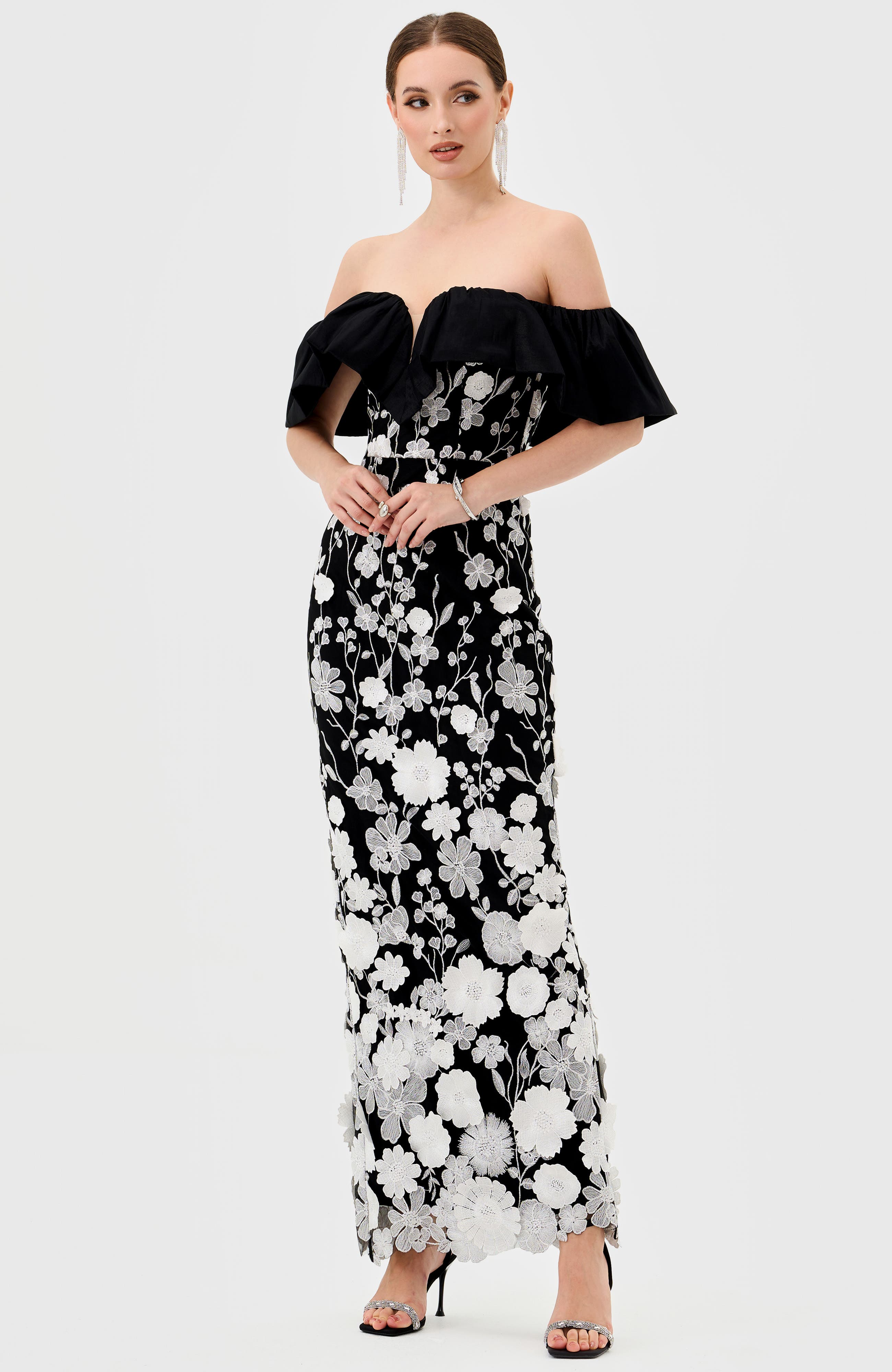 Halo Off Shoulder Maxi - image 2