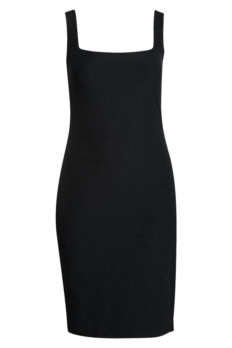 Spacedye Icon Midi Dress, Alternate, color, DARKEST NIGHT