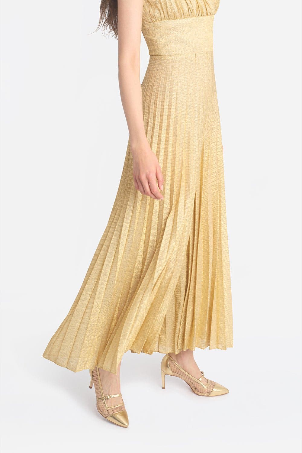 Caroline Pump, Alternate, color, Gold