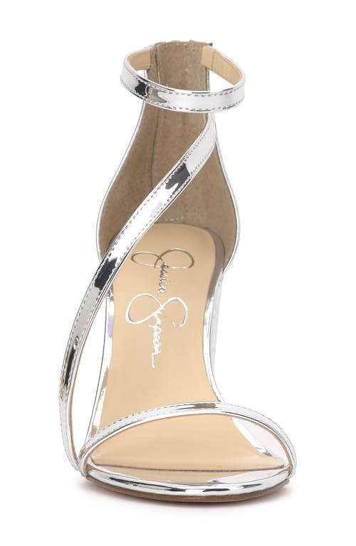 Jessica Simpson Sloyan Ankle Strap Sandal In Silver