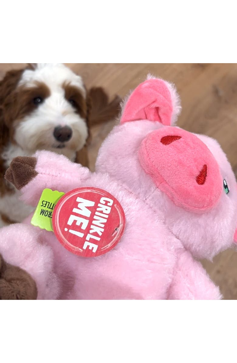 SnugArooz Plush Dog Toy, Alternate, color, Multicolored