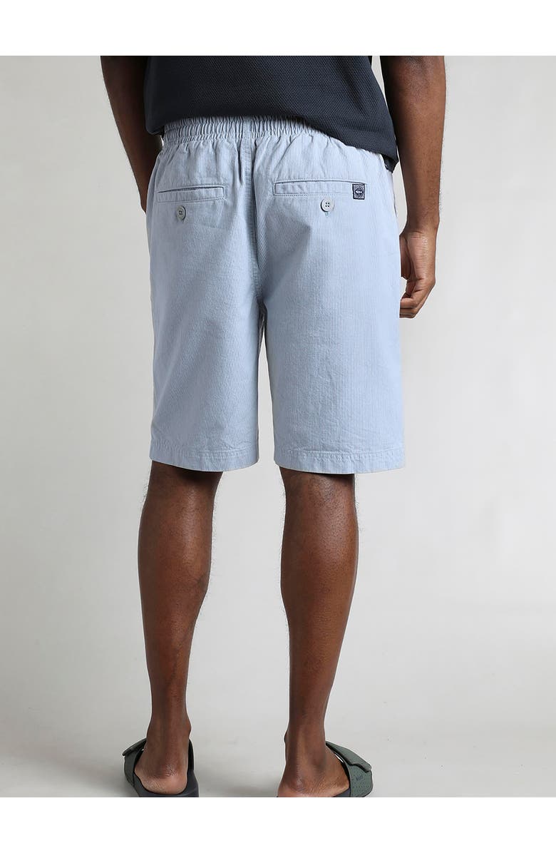 Weird Fish Dewey Stripe Shorts, Alternate, color, Ecru