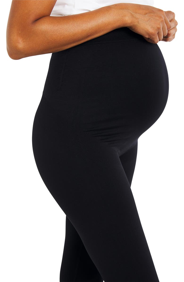 A PEA IN THE POD Seamless Compression Maternity Leggings, Alternate, color, 