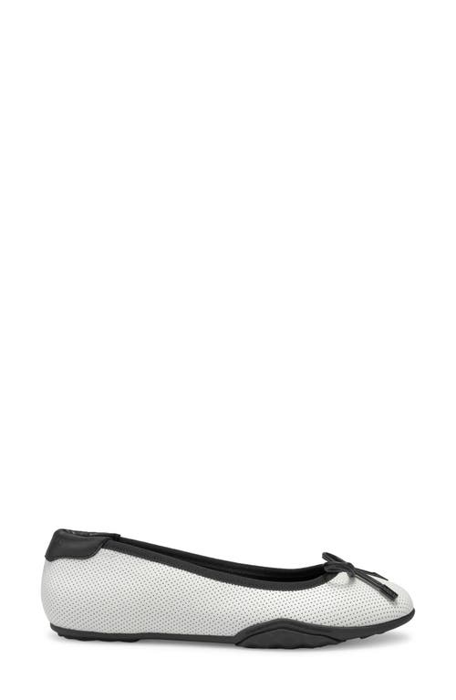 Aerosoles Onyx Ballet Loafer In White