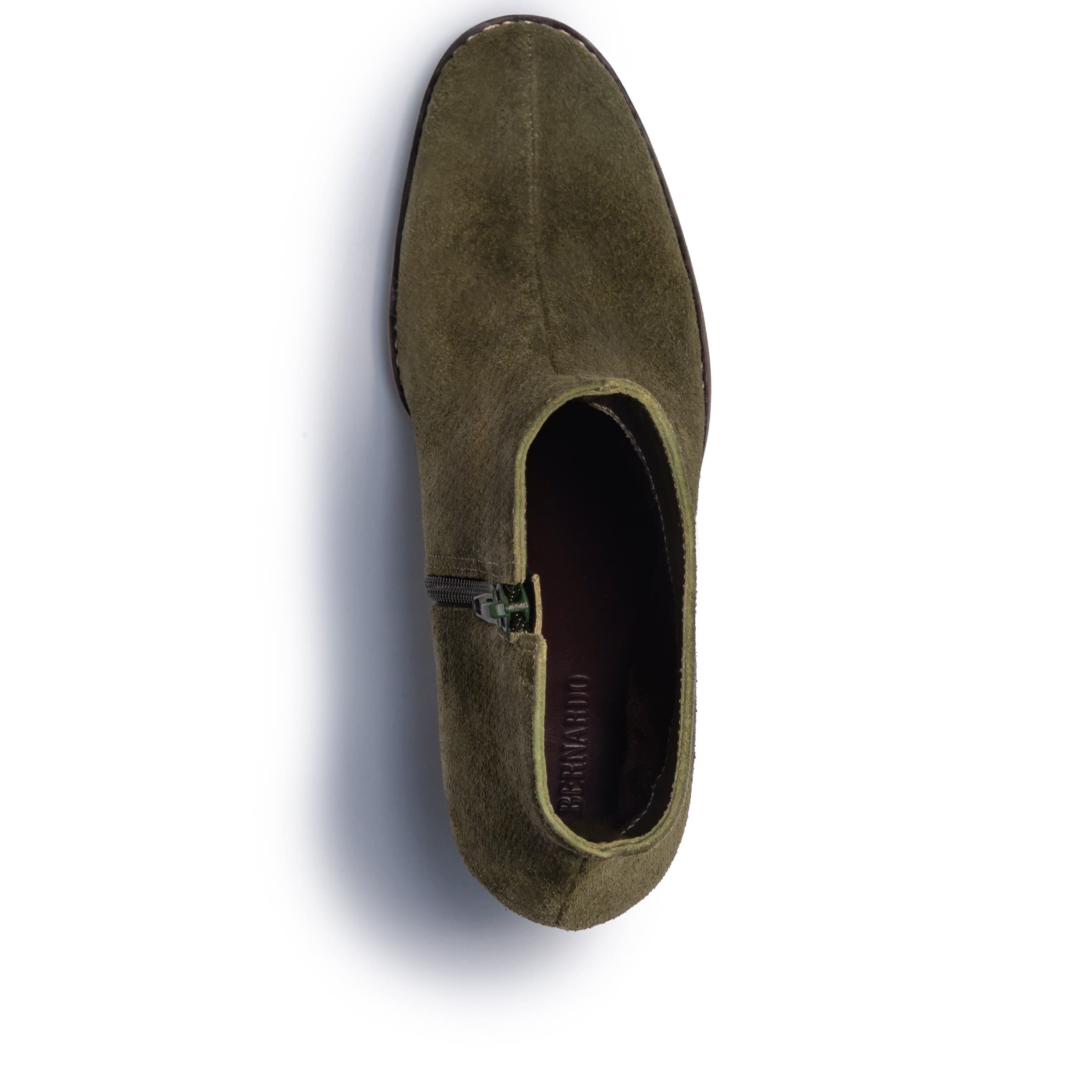 Nara Platform Bootie, Alternate, color, Dark Olive