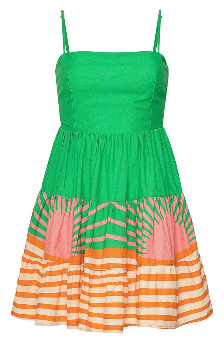 Maaji Emily Cover-Up Dress, Alternate, color, Bright Green