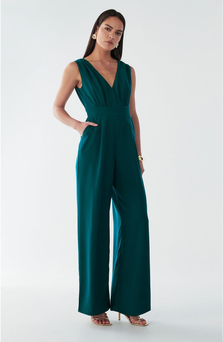 BWLDR Parker Jumpsuit, Alternate, color, Emerald